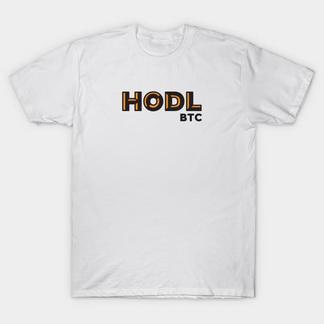 Hodl BitCoin T-Shirt by HodlTees